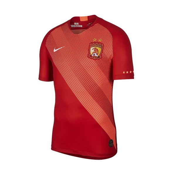 Camiseta Evergrande Replica Primera Ropa 2019/20 Rojo